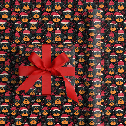 Festive Pups Celebrate Winter's Charm