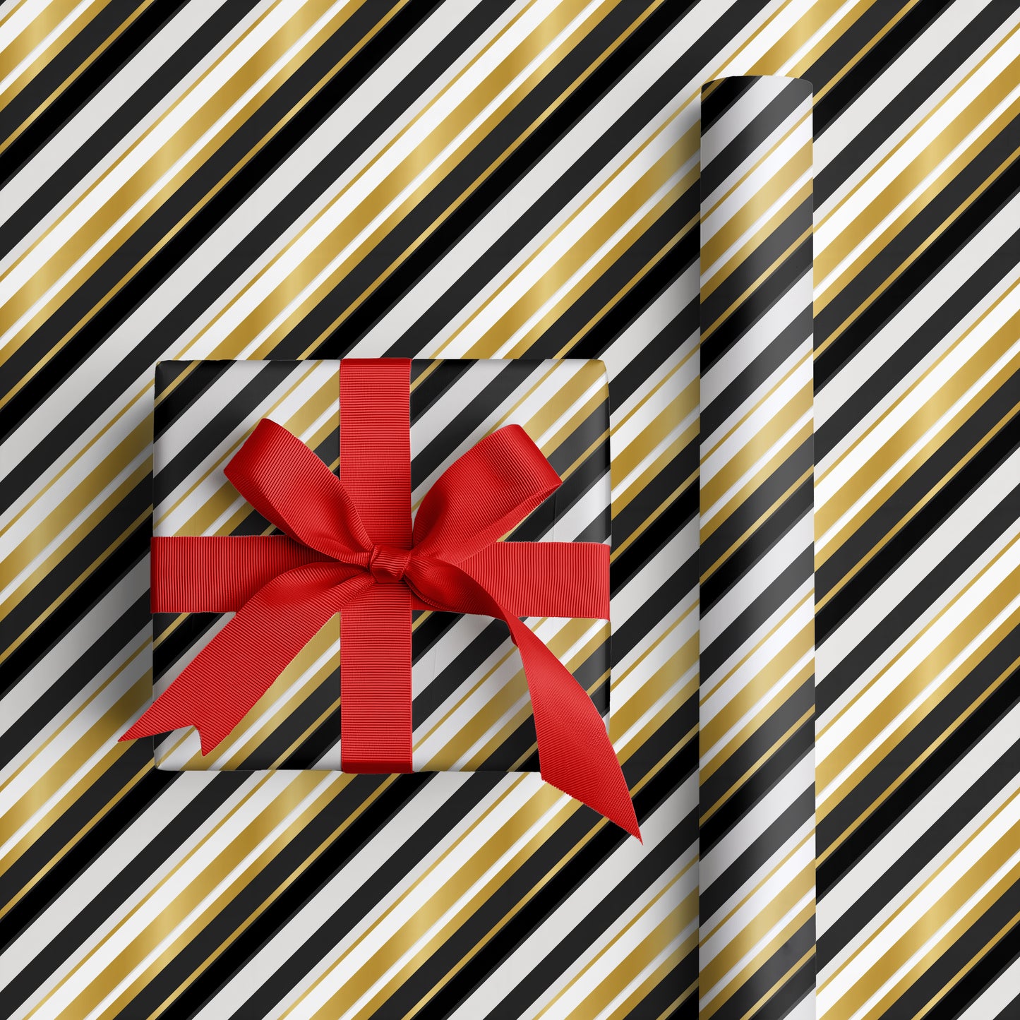 Diagonal Rhythms Of Golden Light