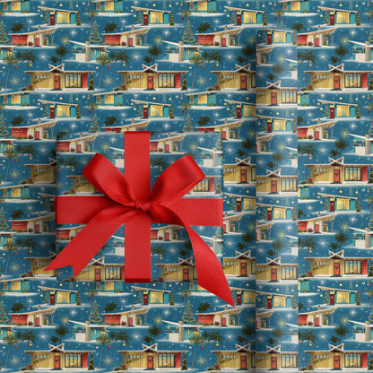 Midcentury Magic Meets Holiday Lights