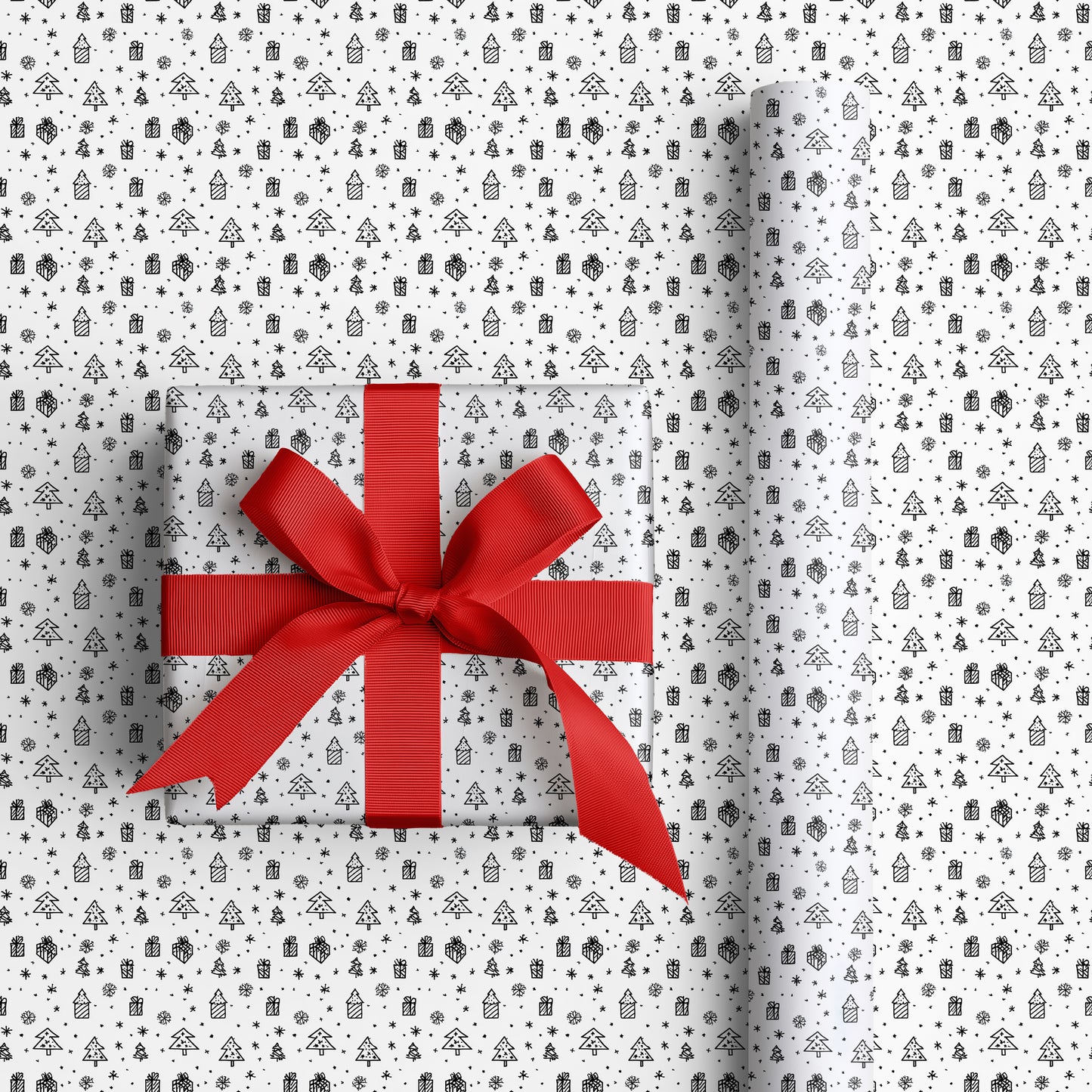 Winter's Playful Gift Symphony