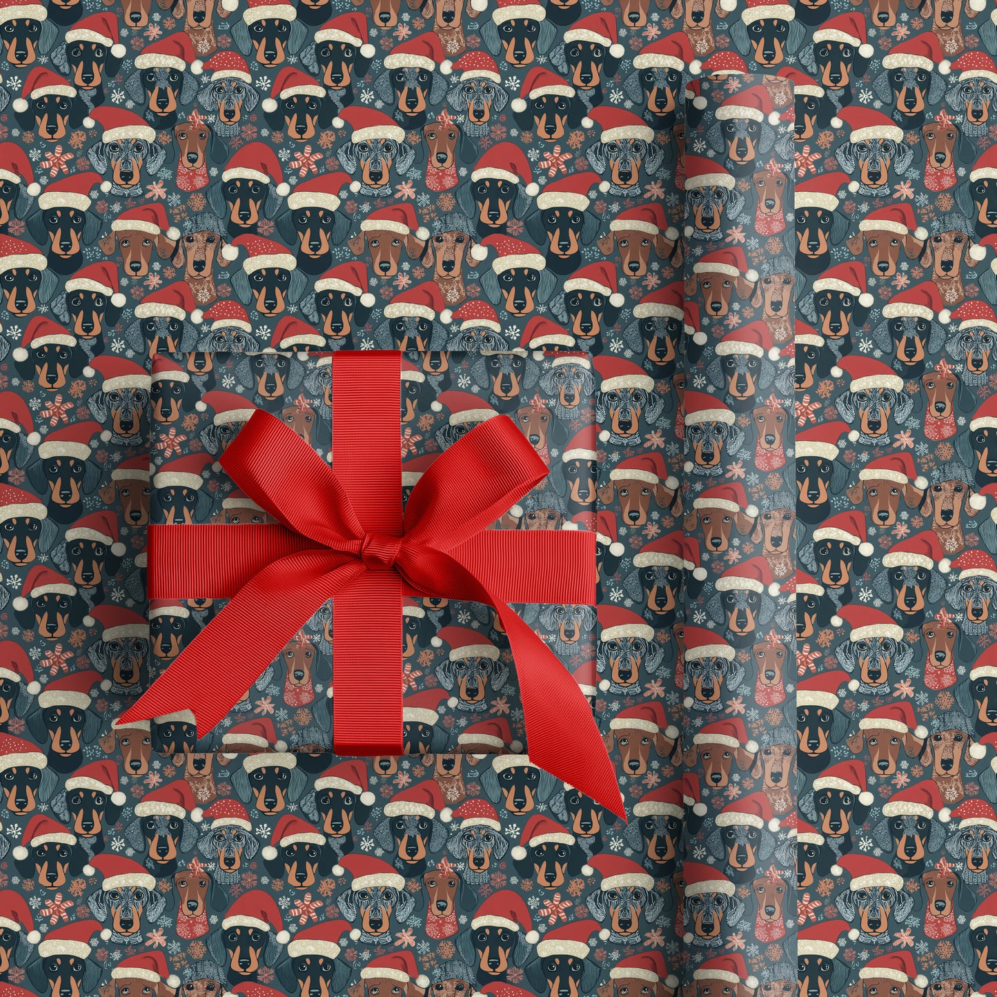 Dachshund Holiday Reverie