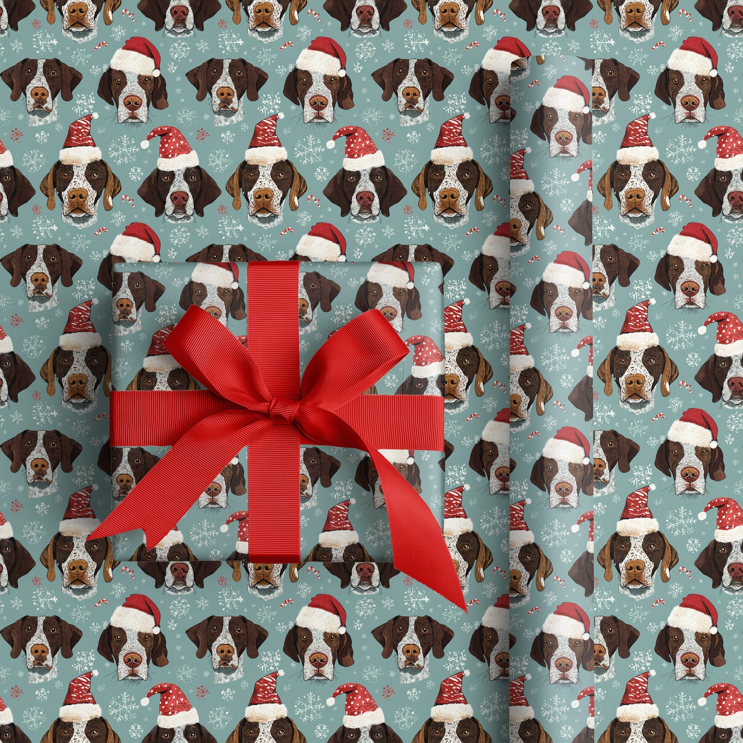 Festive Hounds Deck Winter's Halls