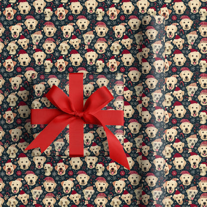 Happy Hounds Celebrate Winter's Cheer