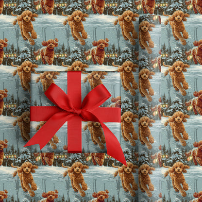 Dancing Curls Through Winter's Magic