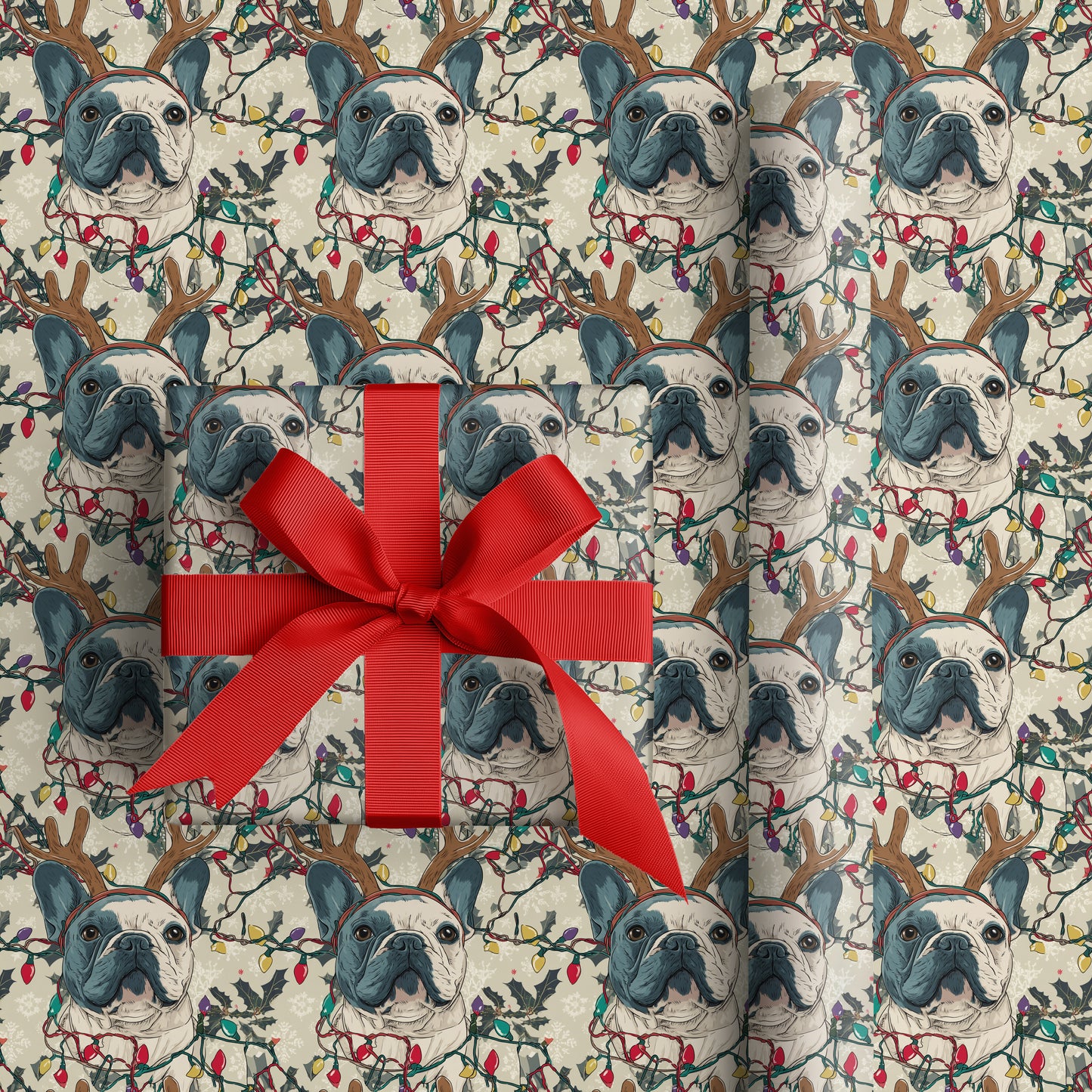 Faithful Bulldog's Whimsical Christmas