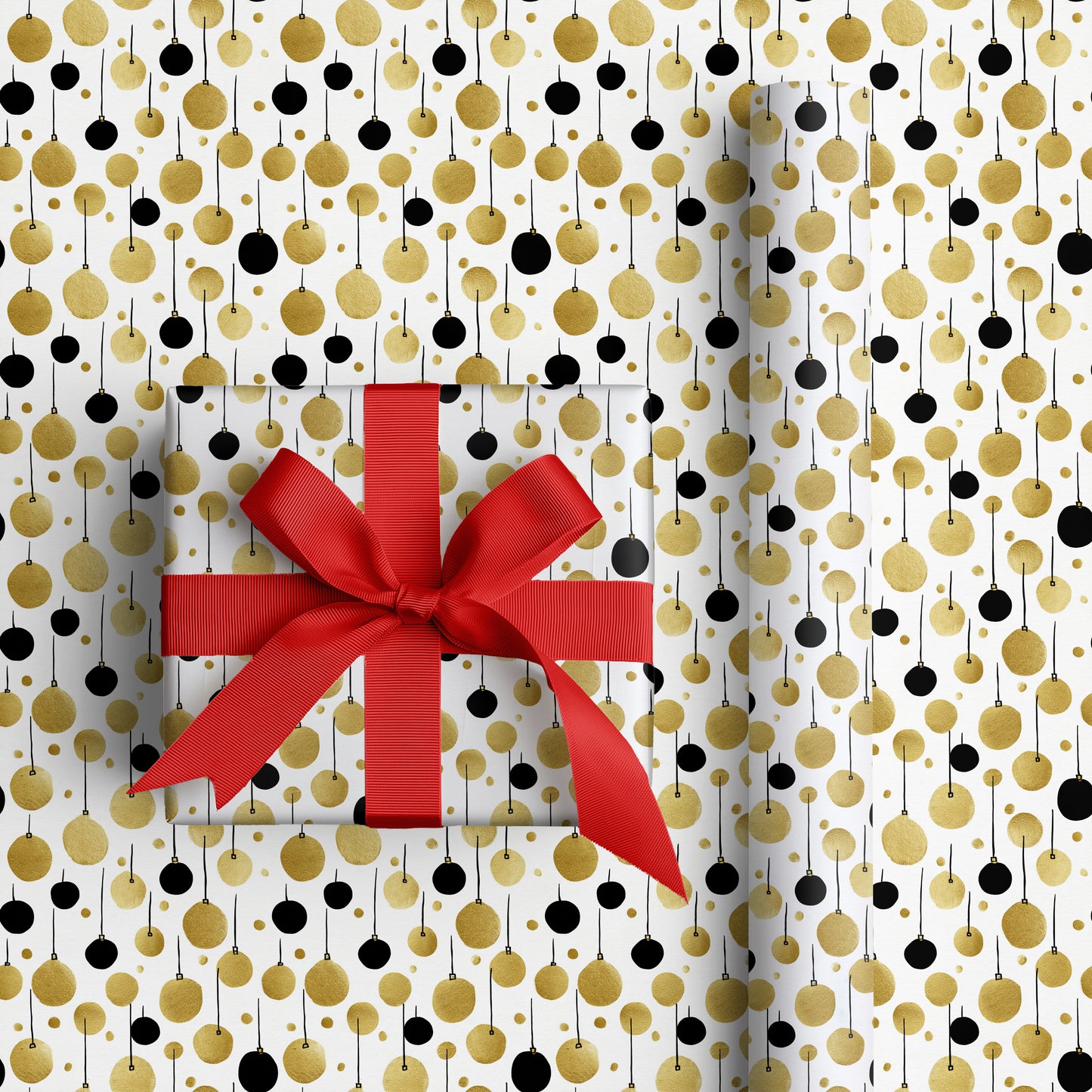 Golden Orbs Dancing Midnight Strings