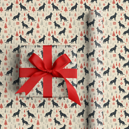 Winter Wolves Dance With Snowflakes