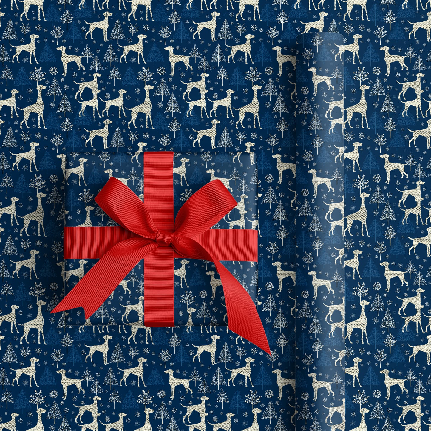 Winter Whispers of Graceful Hounds