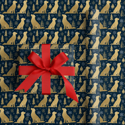 Golden Companions Beneath Winter's Sky