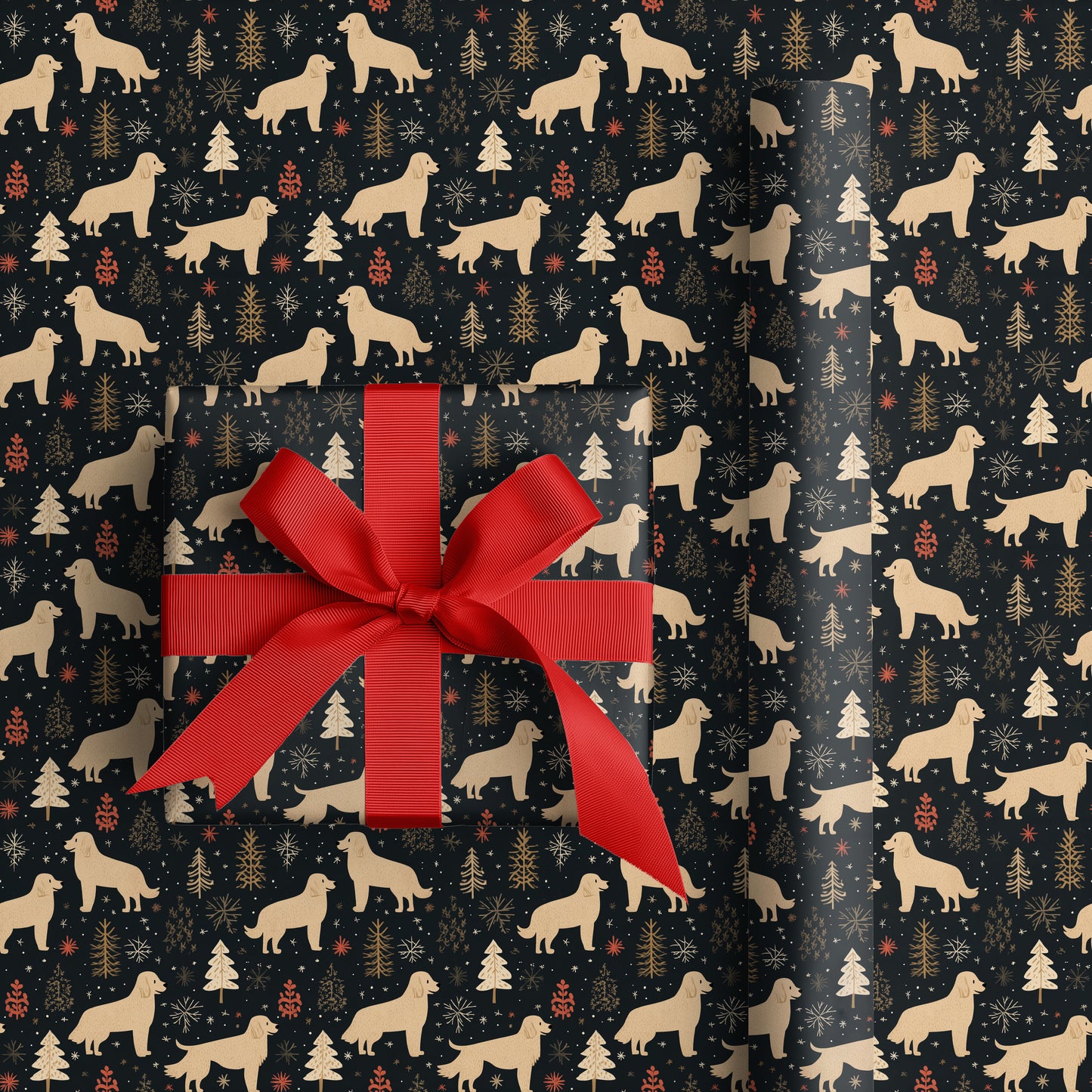 Loyal Companions Under Starlit Pines