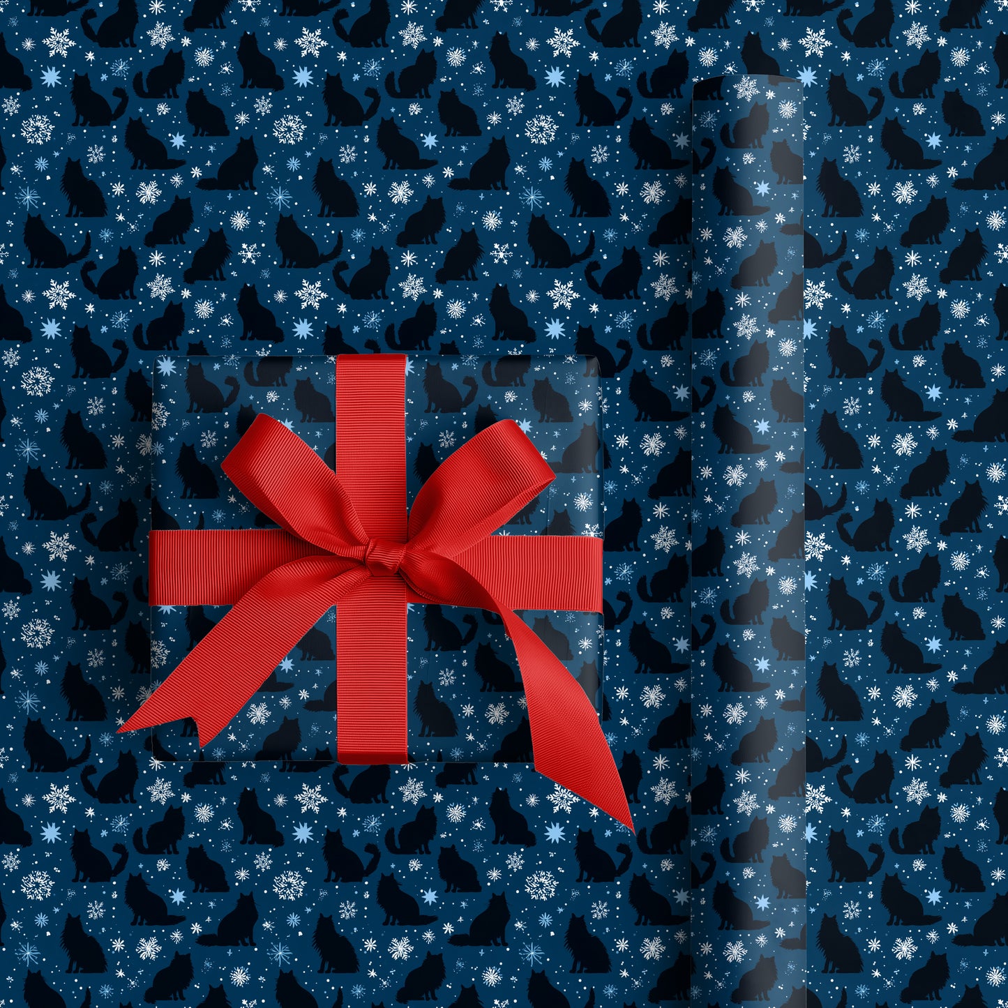 Midnight Ballet of Winter Cats