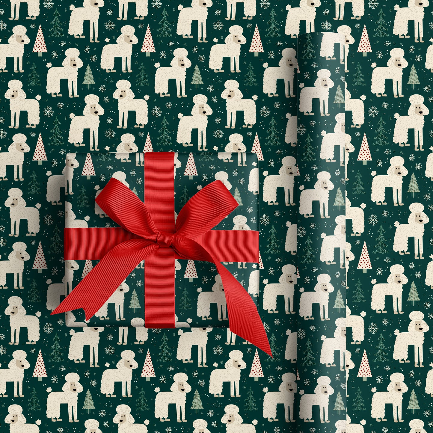 Poodles Dance Through Winter's Tale