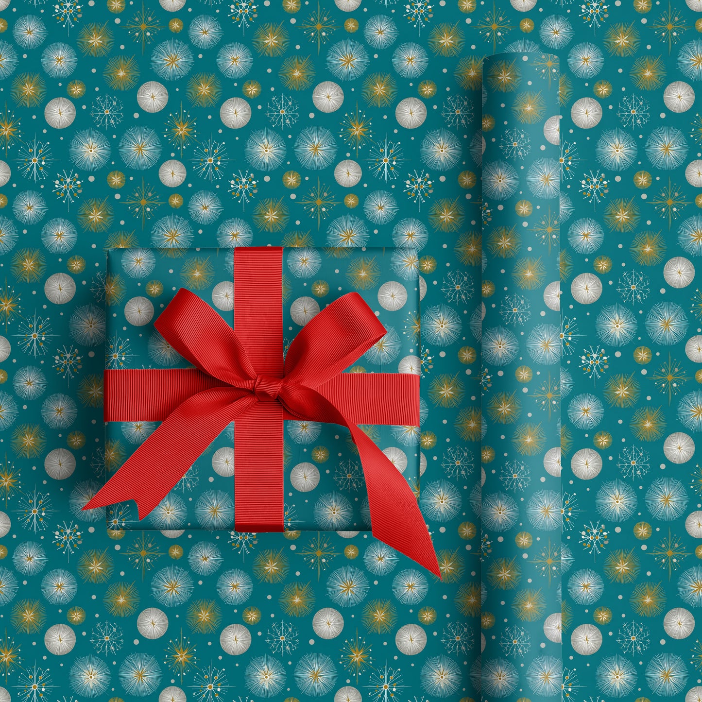 Celestial Sparks Dancing Midnight Blue