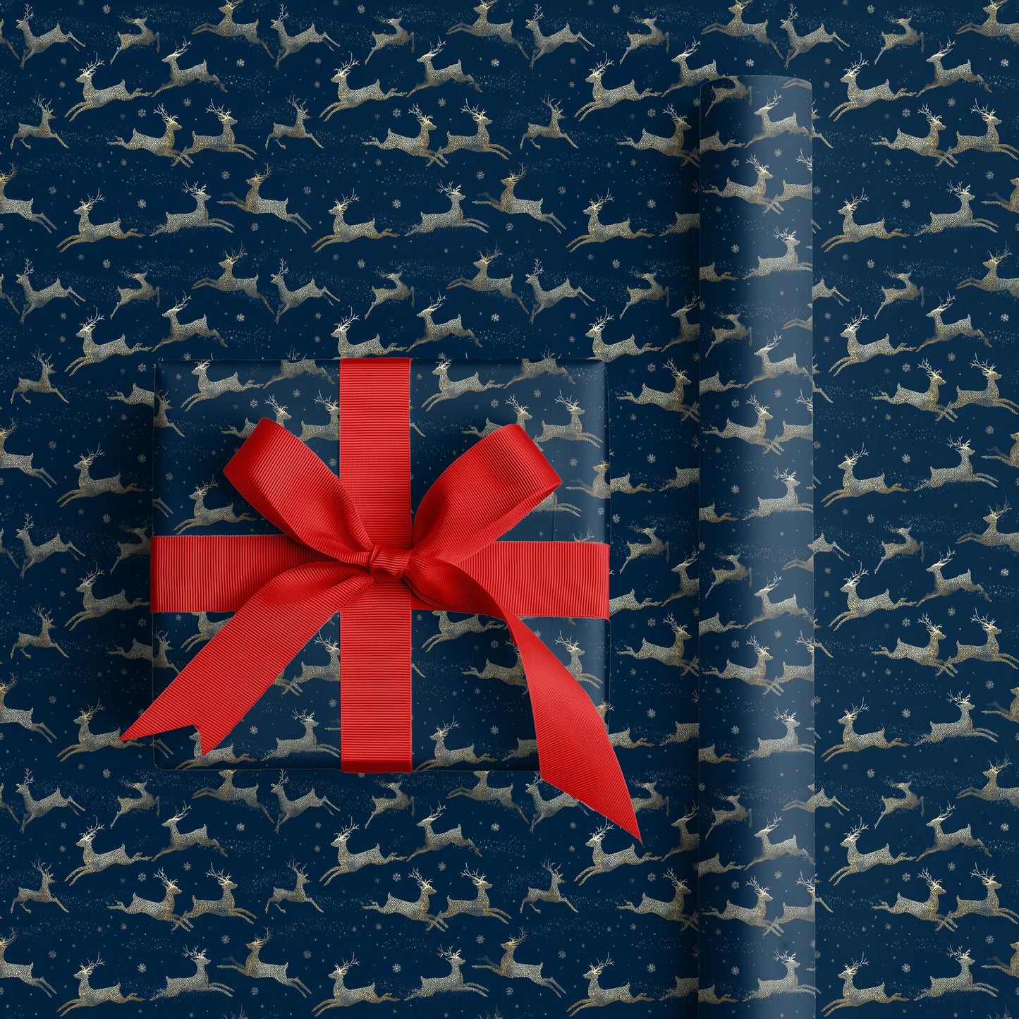 Midnight Reindeer Constellation Dance