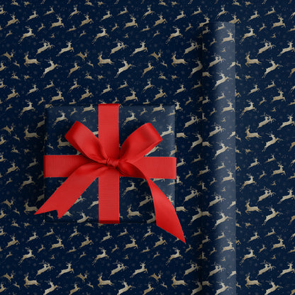 Golden Leaps Through Midnight Sky