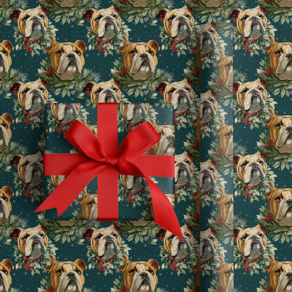 Bulldog Blooms In Winter's Embrace