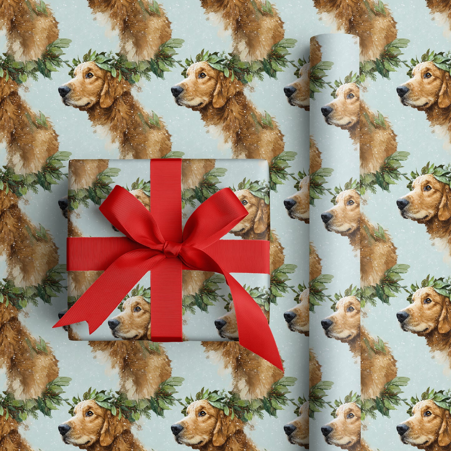 Golden Friends Share Winter's Secret