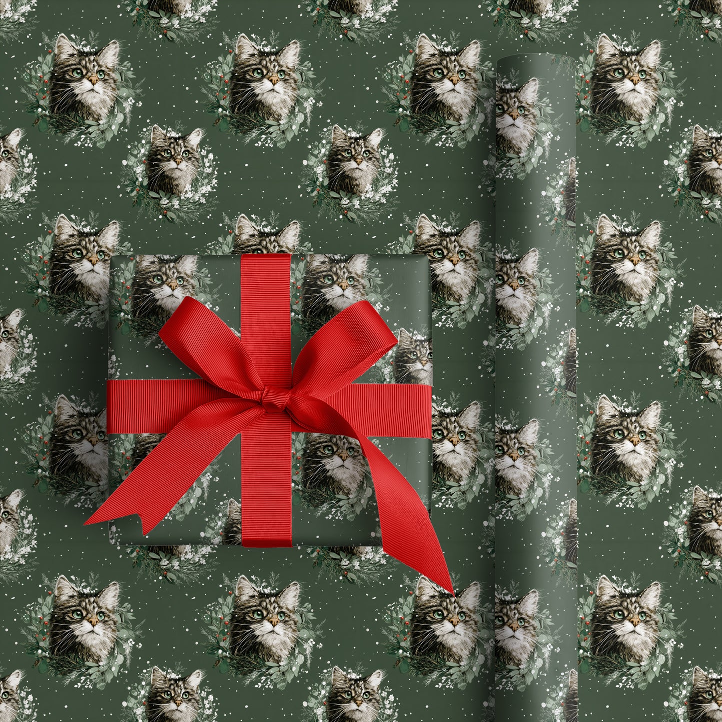 Winter's Whisper: Feline Reverie