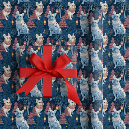 Midnight Frenchies Explore Winter's Tale