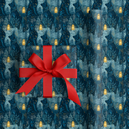 Midnight Wolves Guard Starlit Forests