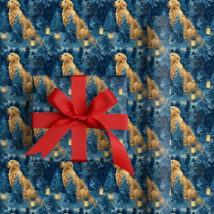 Golden Companion Lights Winter's Path