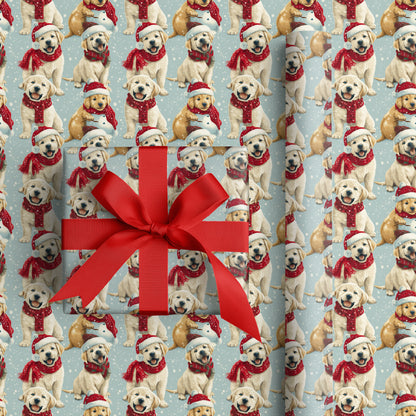 Puppies Unwrap Winter's Joyful Secrets