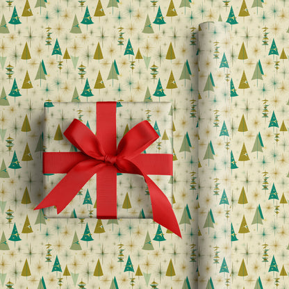 Mid-Century Festive Forest Sparkles