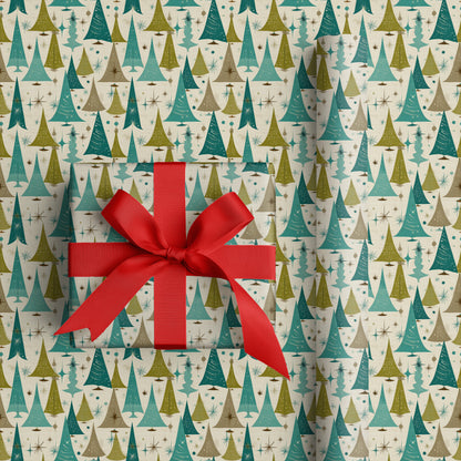 Mid-Century Magic Of Festive Trees