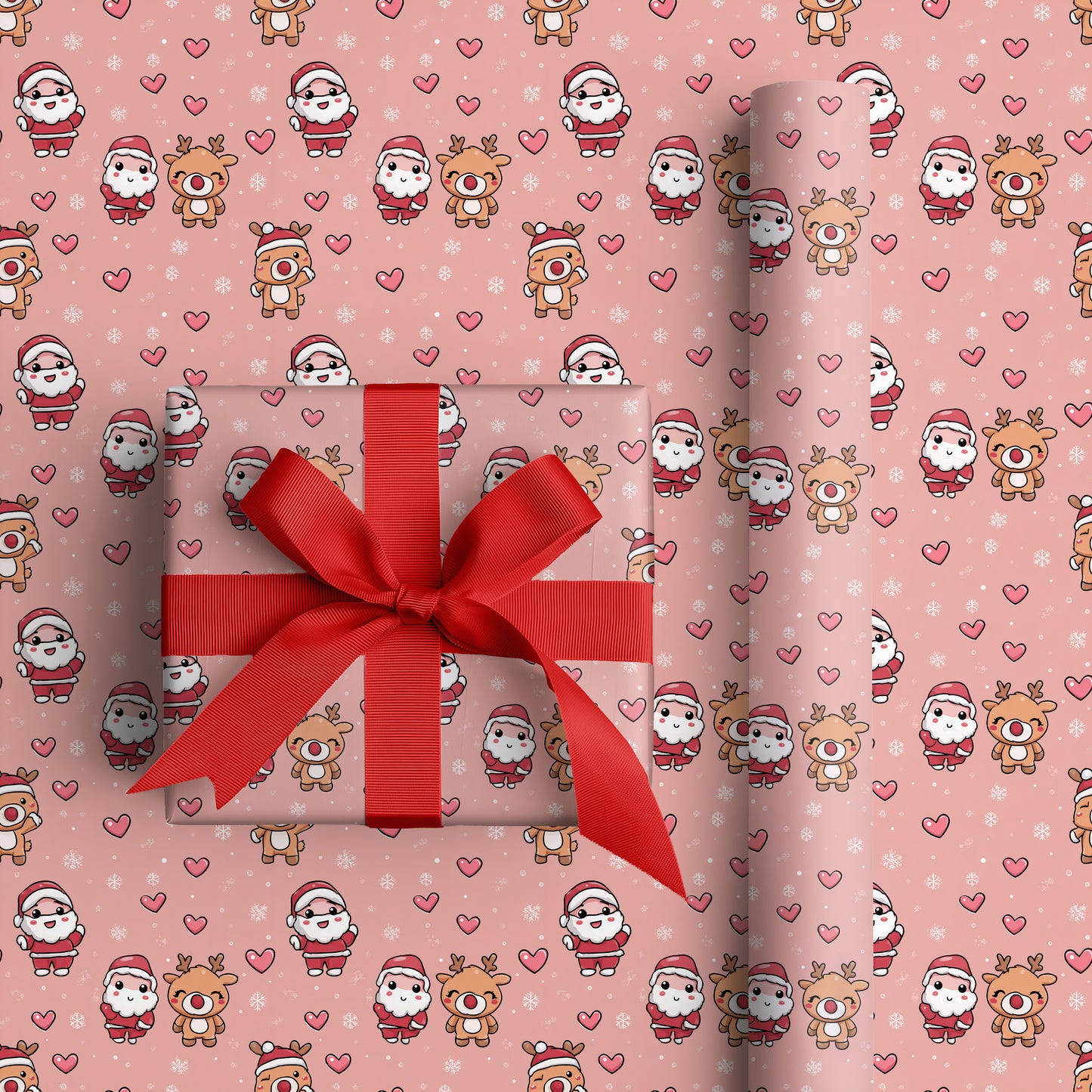 Kawaii Christmas Friends Float By