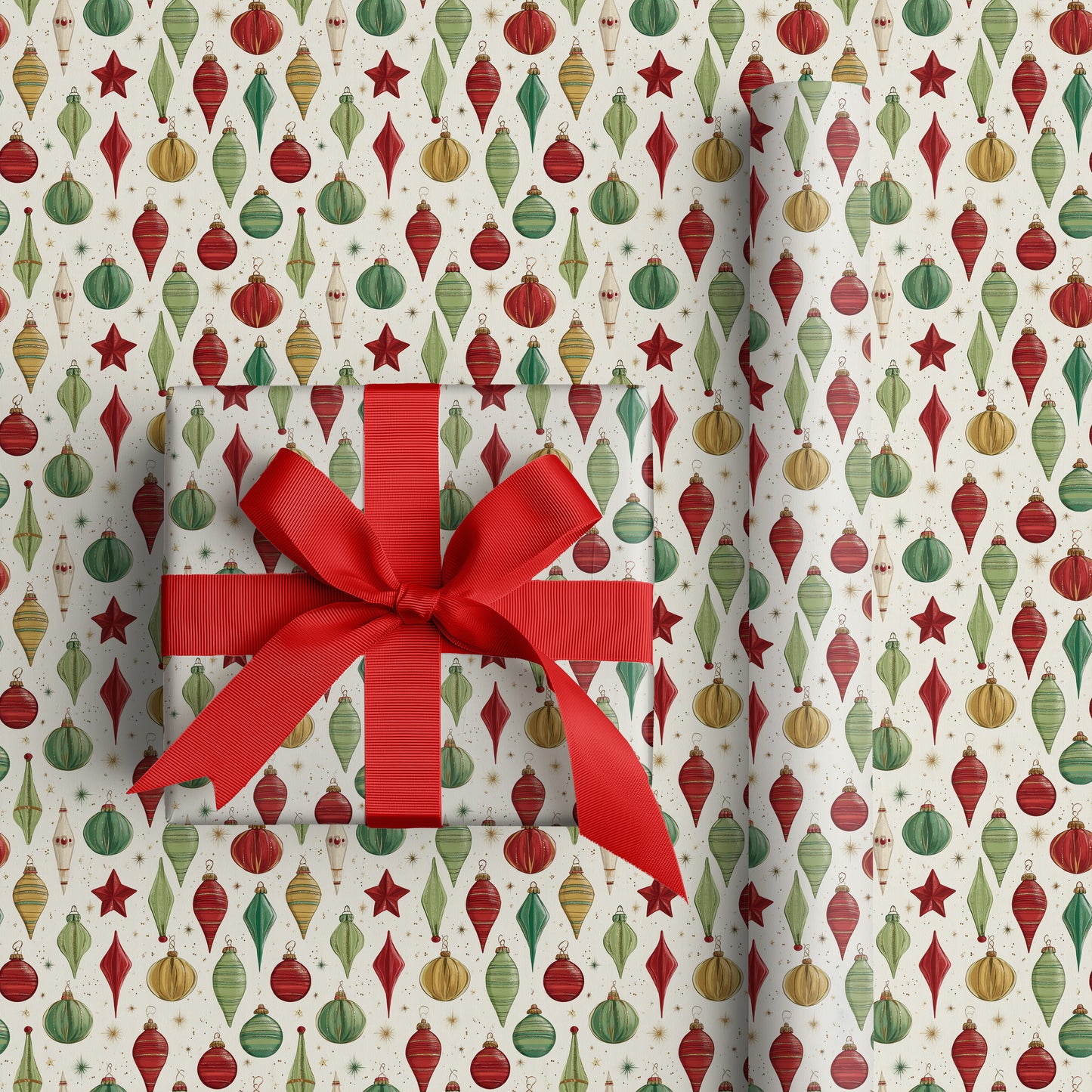 Festive Ornaments Dance Softly