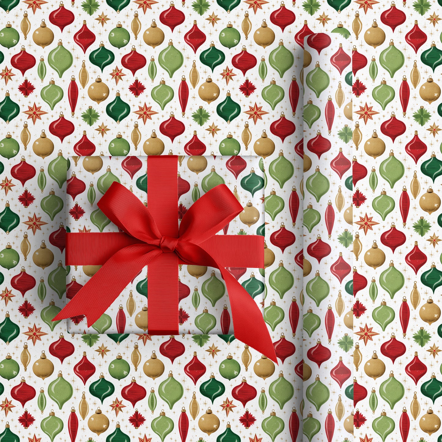 Ornaments Dancing Through Festive Nights