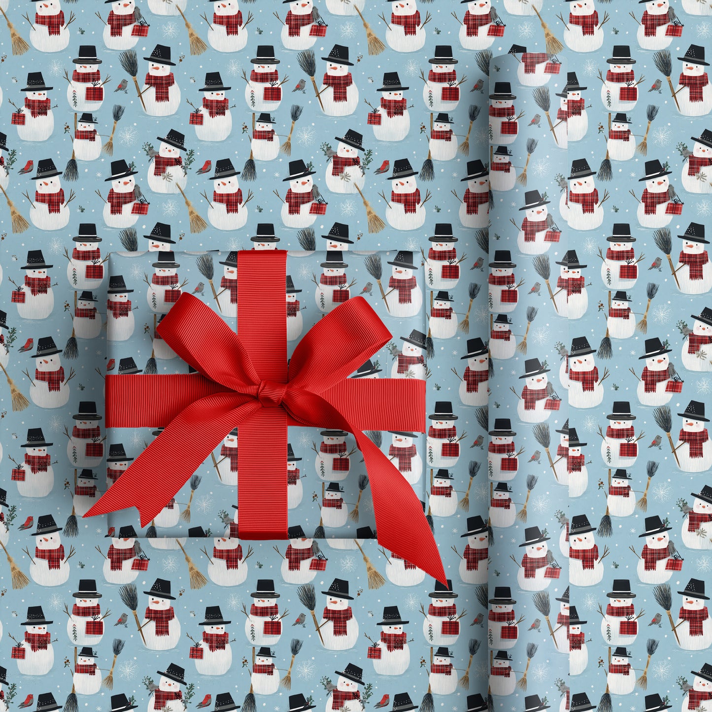 Snowmen Gather For Winter's Waltz