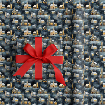 Midnight Churches Drift Through Starlight