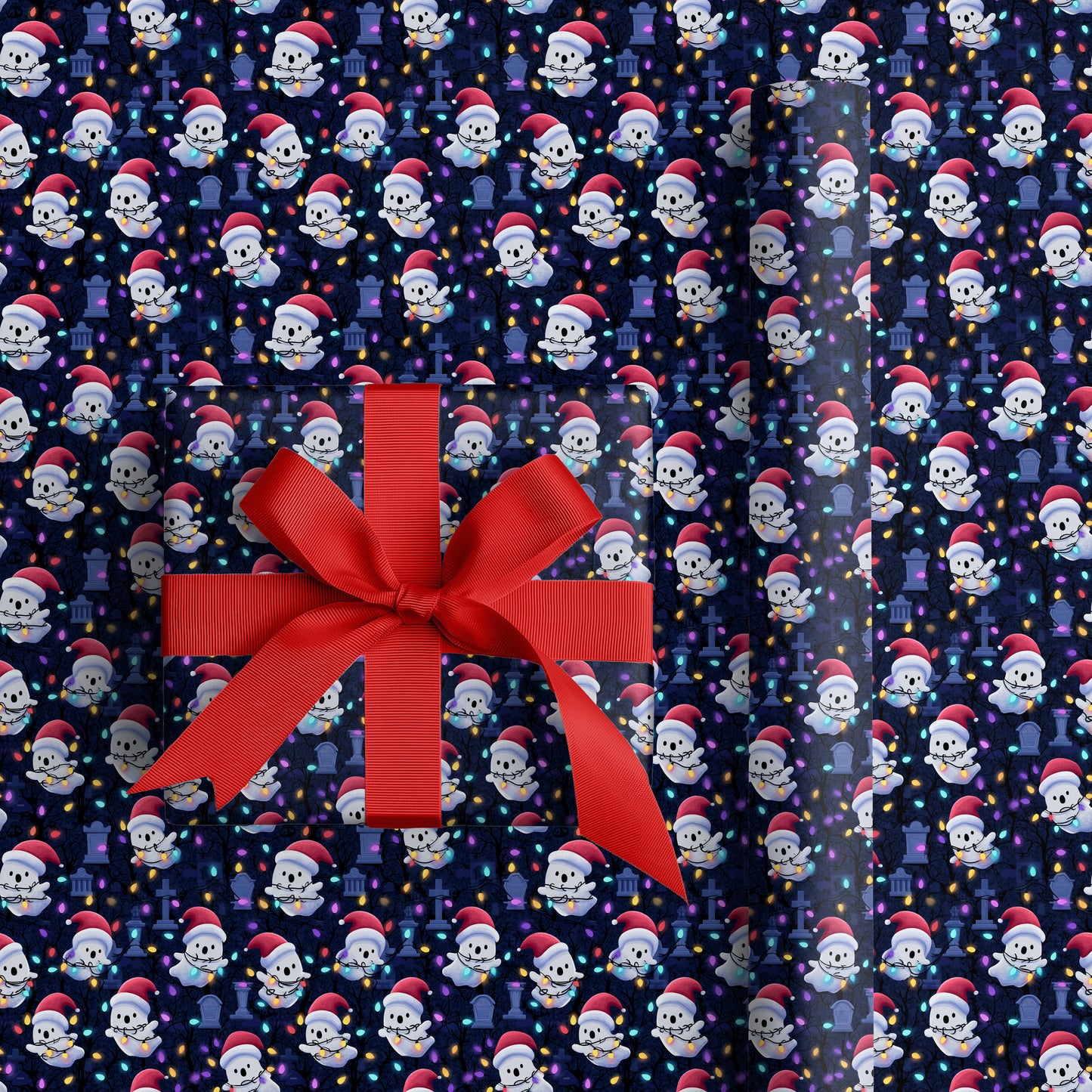 Festive Phantoms Dancing Through Midnight