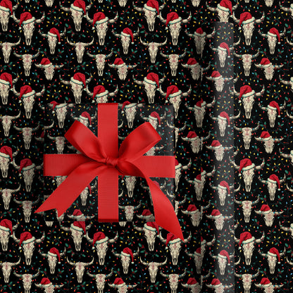 Festive Skulls Dance With Holiday Cheer