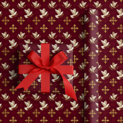 Gilded Prayers On Crimson Wings