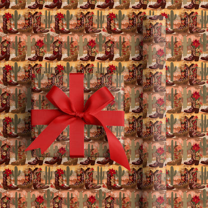 Southwestern Christmas Blooms Softly