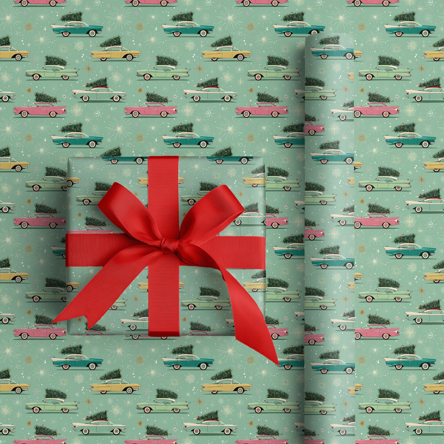 Vintage Christmas Road Trip