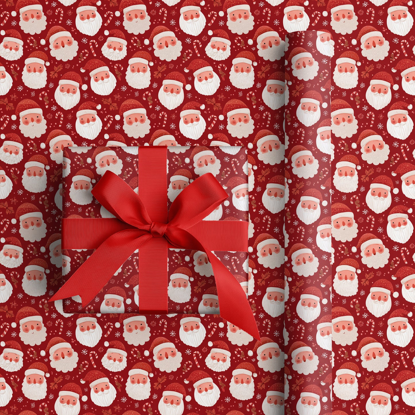 Jolly Santas Dance Through Winter