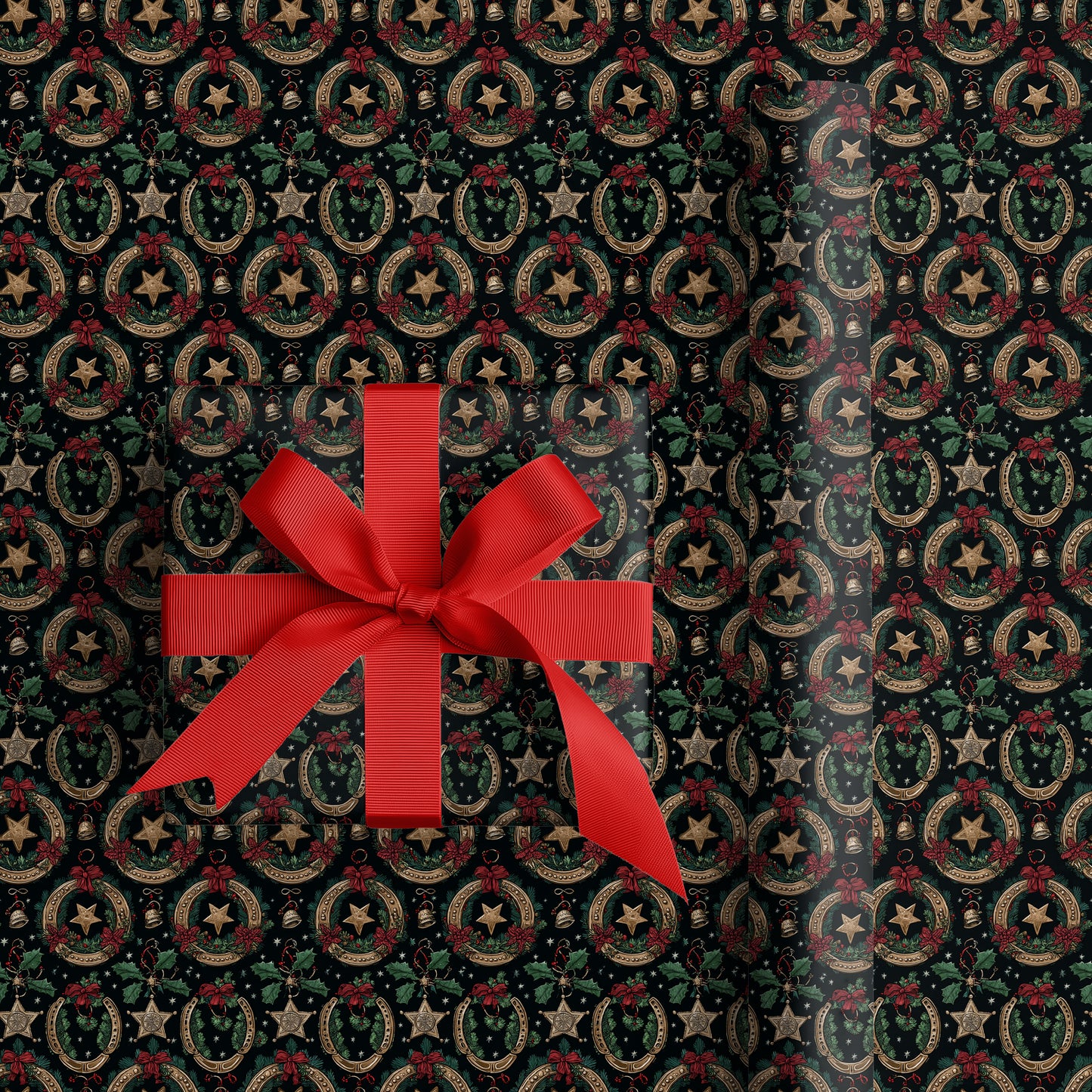 Starlit Horseshoes Dance With Winter