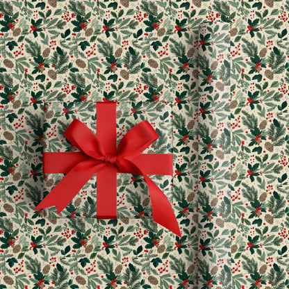 Winter's Botanical Tapestry