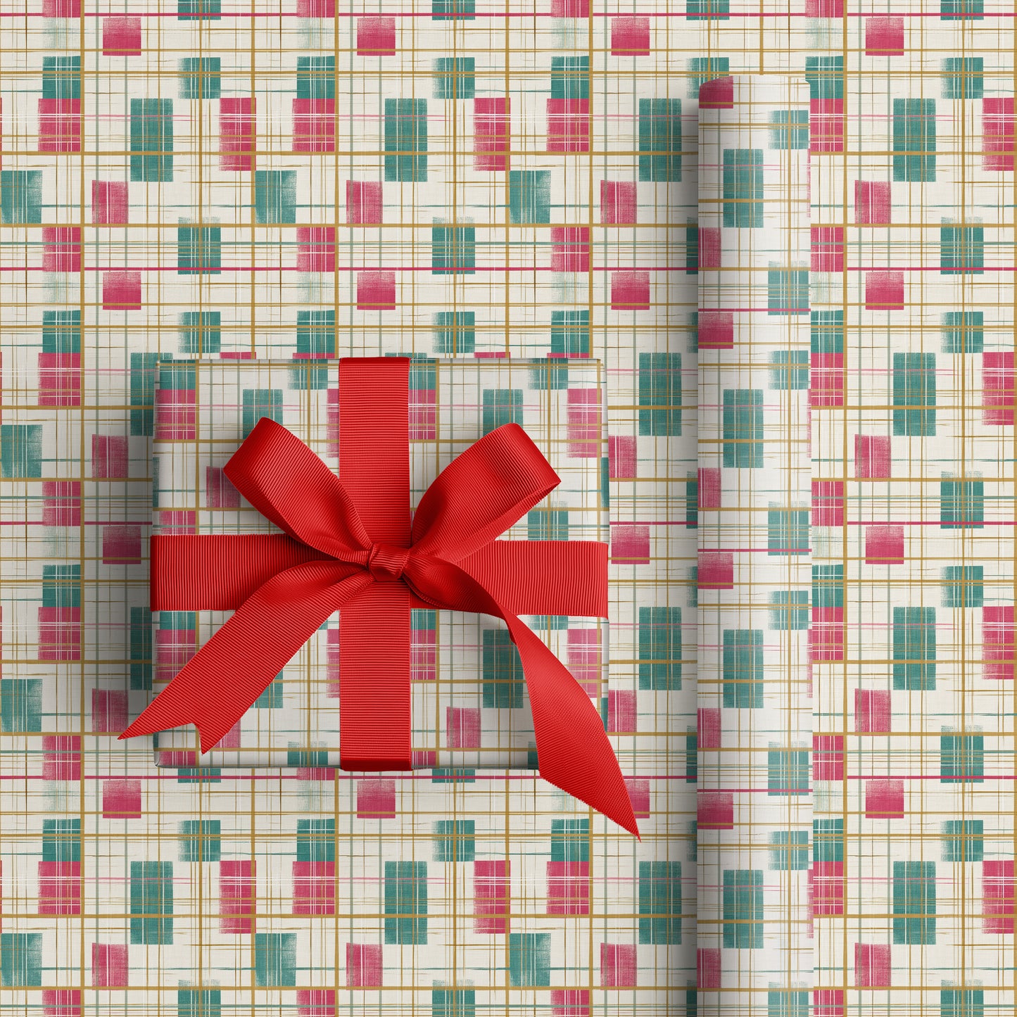 Lines Dance Between Color Blocks