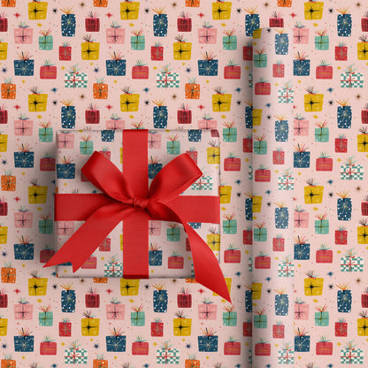 Wrapped Moments Of Joyful Anticipation