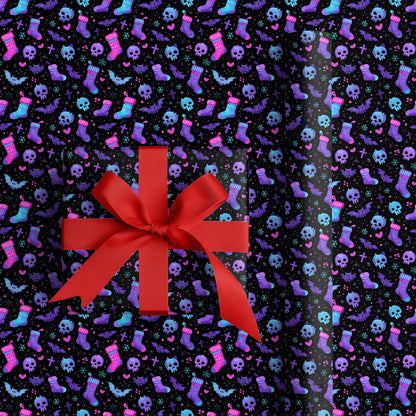 Spooky Stockings Dance Midnight Patterns