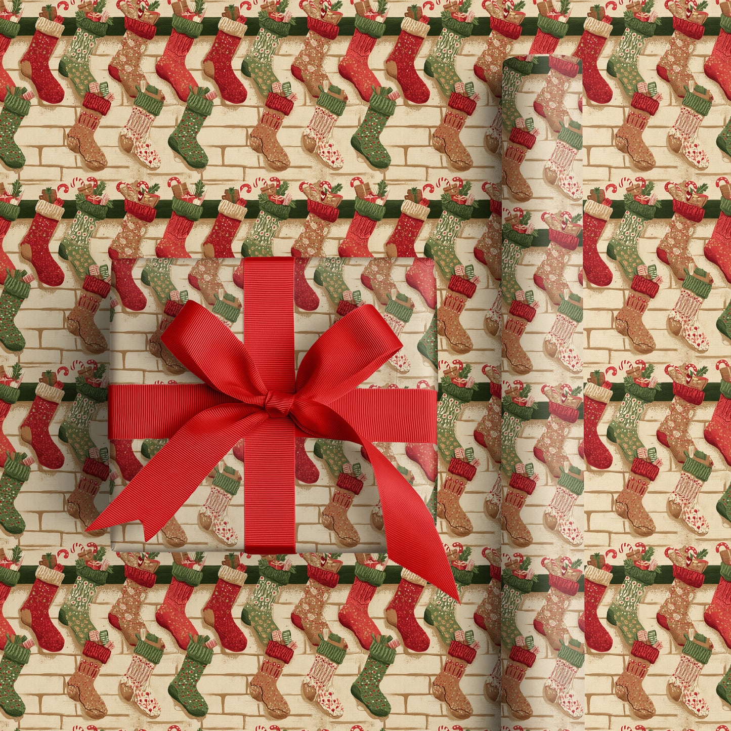 Stockings Hung With Festive Care