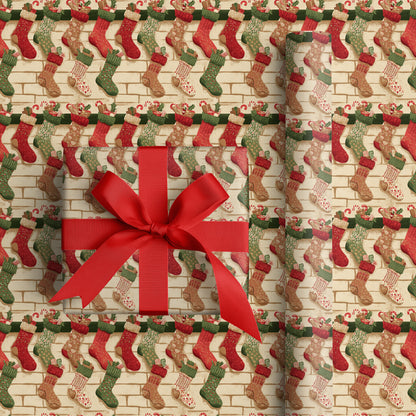 Stockings Hung With Festive Care