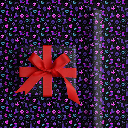 Cosmic Skulls Dance Through Night