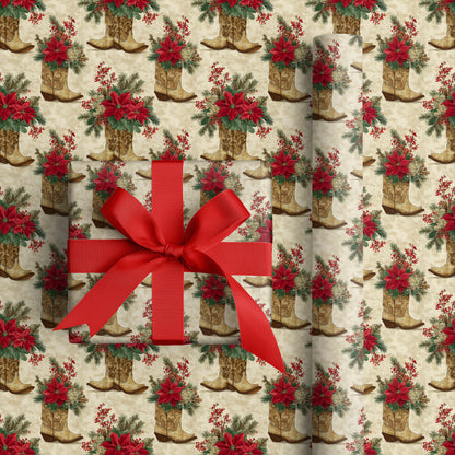 Cowboy Christmas Blooms With Grace