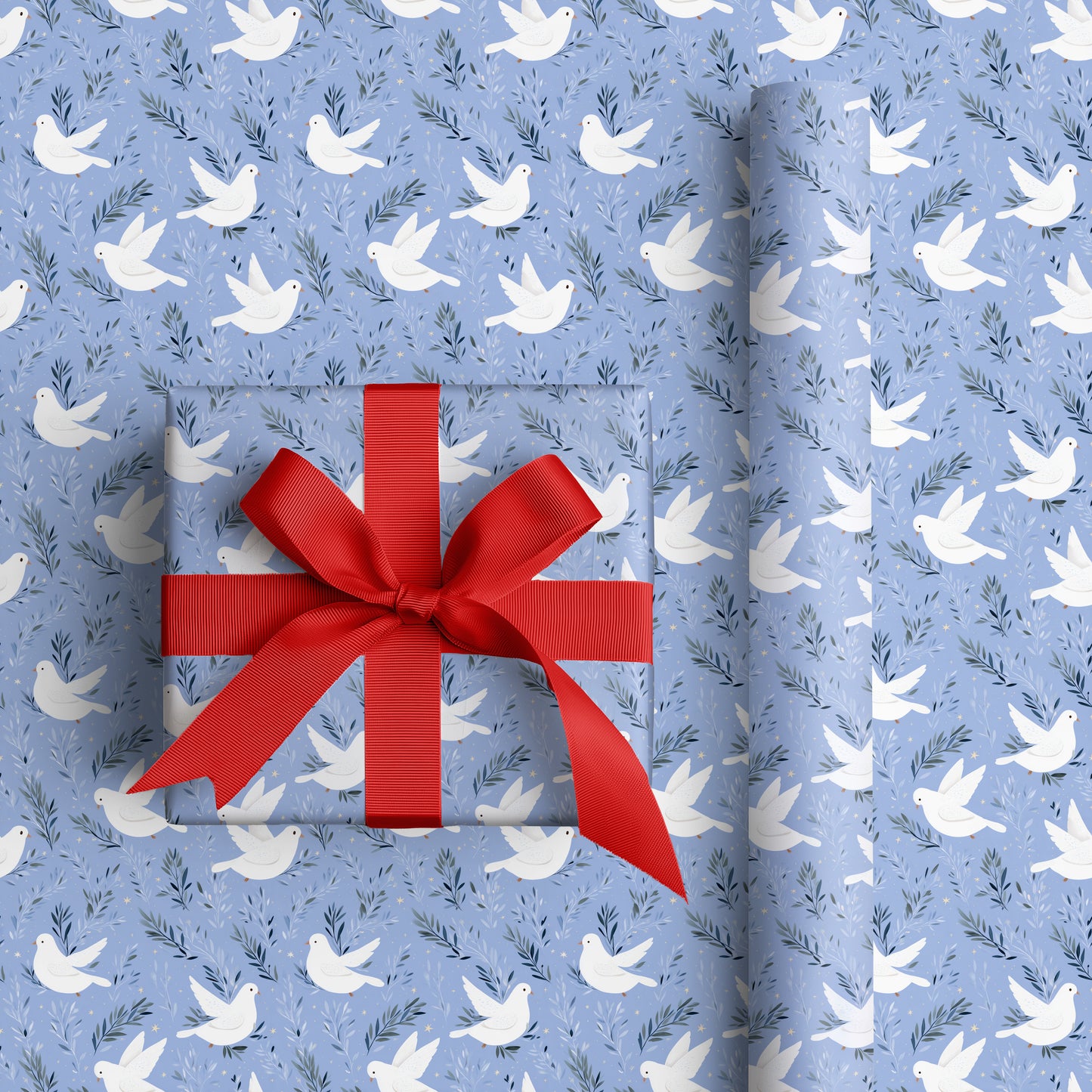 Starlight Doves Weave Peaceful Paths