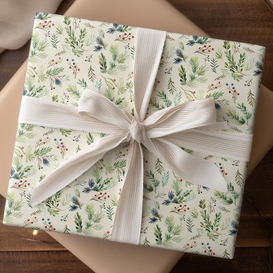 Winter's Gentle Botanical Waltz